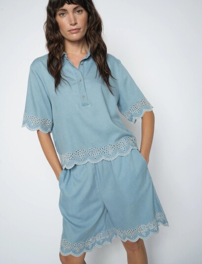 MOS MOSH Mmmoody Softy Shorts Blue XL Short
