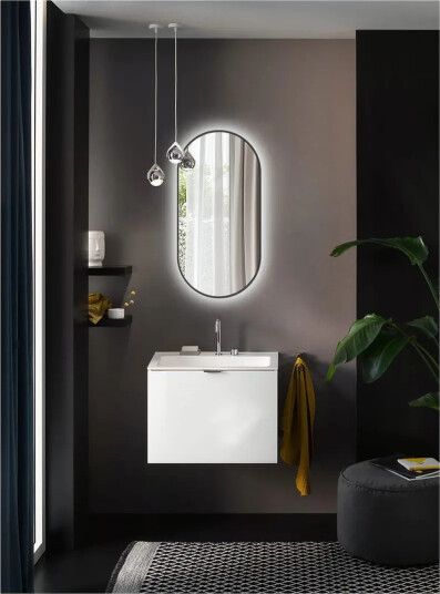 Bathlife Nöja Speil 400x800 mm Med LED Belysning Bathlife Nöja Speil 400x800 mm Med LED Belysning