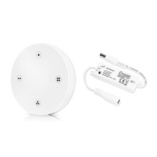 Driver til LED stripe AGGE Single Colour Mini Controller RF 2,4 GHz Driver + Remote control Dimming 4 zones Driver til LED stripe AGGE Single Colour Mini Controller RF 2,4 GHz Driver + Remote control Dimming 4 zones
