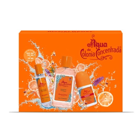 Alvarez Gomez Sett Unisex Parfyme Alvarez Gomez Orange Agua De Colonia Concentrada 3 Deler Alvarez Gomez Sett Unisex Parfyme Alvarez Gomez Orange Agua De Colonia Concentrada 3 Deler
