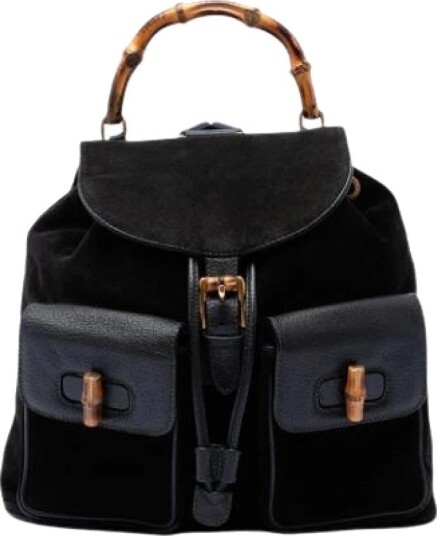 Gucci Vintage Dame Pre owned Svart ONE SIZE, Gucci Vintage Dame Pre owned Svart ONE SIZE,