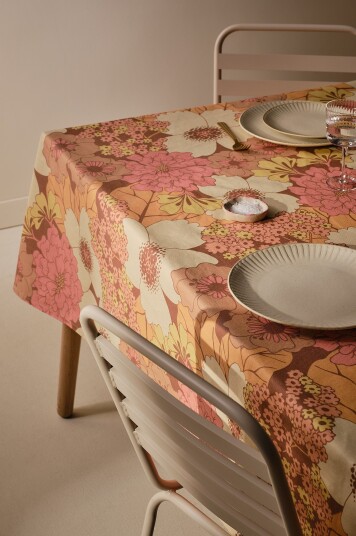 Jotex Avtørkbar Duk Rosa/brun DANDI 178183204350 Jotex Avtørkbar Duk Rosa/brun DANDI 178183204350