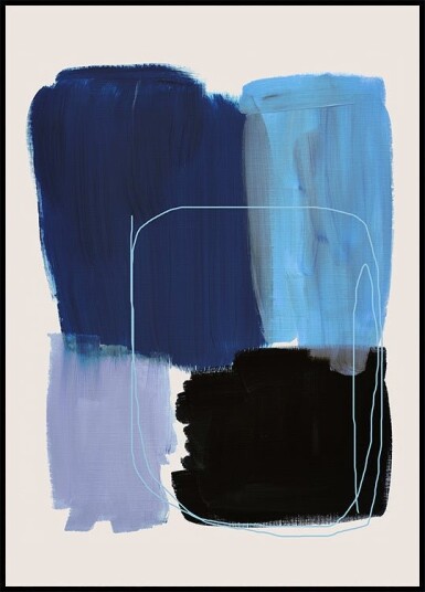 Abstract Brush Strokes 120x Plakat Plakat / 21x30cm Abstract Brush Strokes 120x Plakat Plakat / 21x30cm