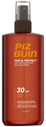 Piz Buin Tan & Protect Tan Intensifying Sun Oil Spray SPF 30 150 ml Piz Buin Tan & Protect Tan Intensifying Sun Oil Spray SPF 30 150 ml