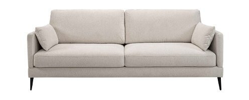 Andorra sofa, 3-seters, natur