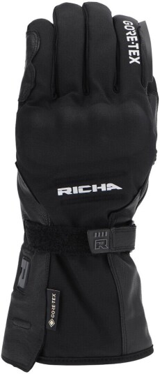 Richa Ice Polar Gore-Tex vanntette motorsykkelhansker L Svart Richa Ice Polar Gore-Tex vanntette motorsykkelhansker L Svart