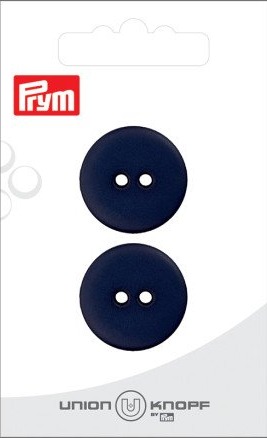Prym Prym Flat Plastknapp Navy 23 Mm 2 Stk 