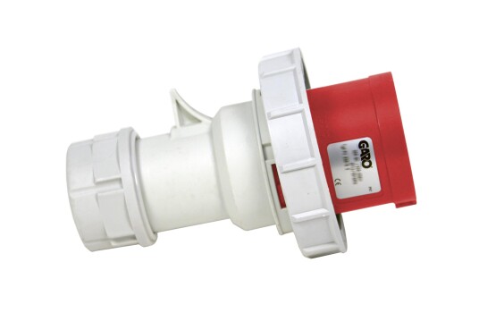 Garo PV 432-11 S Støpsel IP67 5-polet 32 A 400–440 V rød 11 h er & kabler
