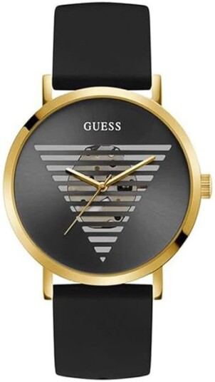 Guess Herreklokke GW0503G1 Idol Sort/Gummi Ø44 mm Guess Herreklokke GW0503G1 Idol Sort/Gummi Ø44 mm