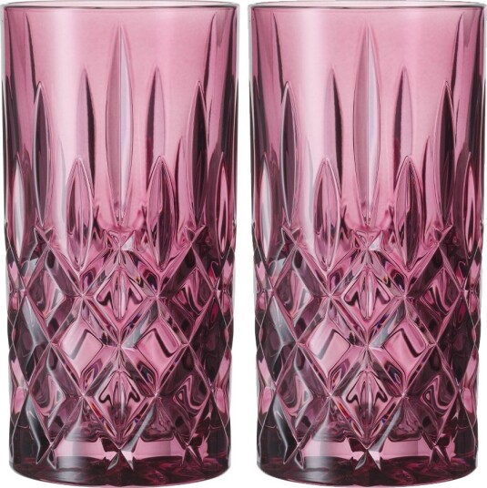 Nachtmann Noblesse longdrink 39,5 cl 2 stk berry