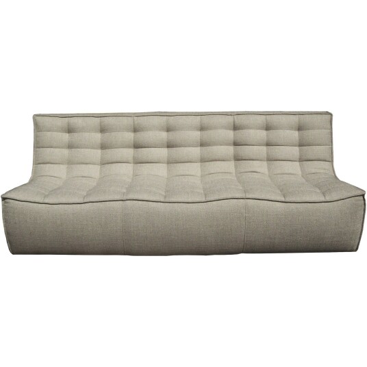 Ethnicraft N701 Sofa Beige 3 seters