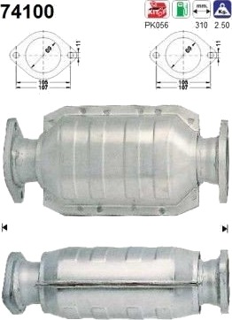 Katalysator AS 74100