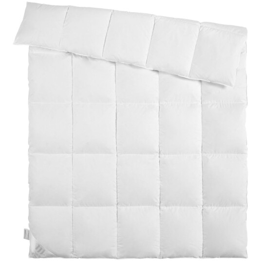 ERWIN M. Dyne Star sommar dun/fjær 160x210 cm (BxL) Hvit