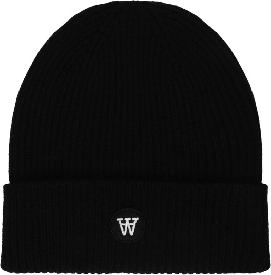 WOOD WOOD Wwvin Beanie 25465 Black ONE SIZE WOOD WOOD Wwvin Beanie 25465 Black ONE SIZE