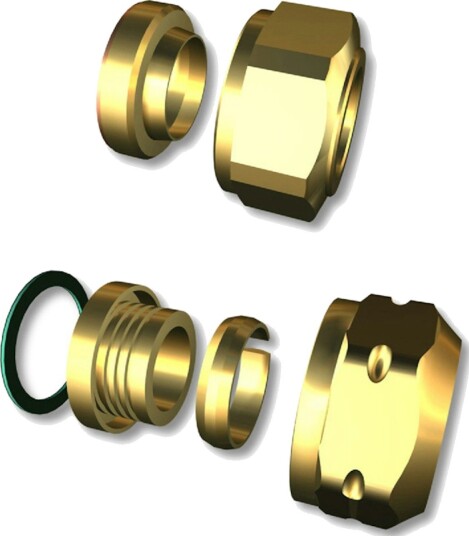 LK Systems Halvkobling G25 X Cu28mm