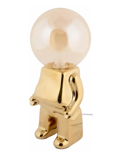 Leitmotiv Table Lamp Ross Led Gold H27Cm