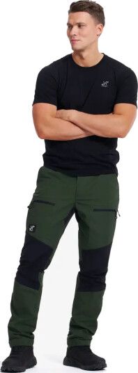 Revolutionrace Nordwand Pro Pants Herre Forest Green/Black L Turbukse & Fritidsbukse