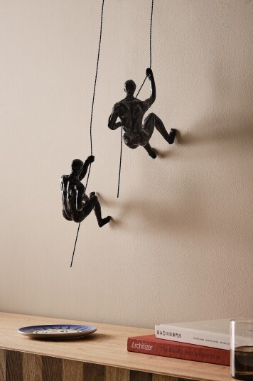 Jotex Dekorfigur 2pk Svart CLIMBERS 1526084040