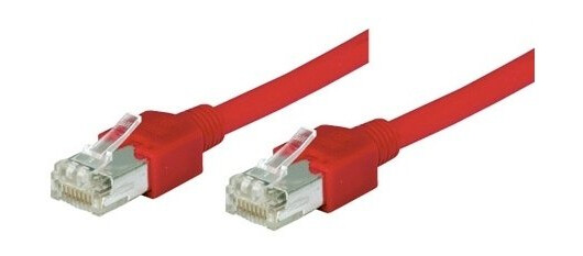 Tecline 71303R 3 M Cat5e Sf/Utp (S-Ftp) Rj-45 Rj-45 Rød Tecline 71303R 3 M Cat5e Sf/Utp (S-Ftp) Rj-45 Rj-45 Rød