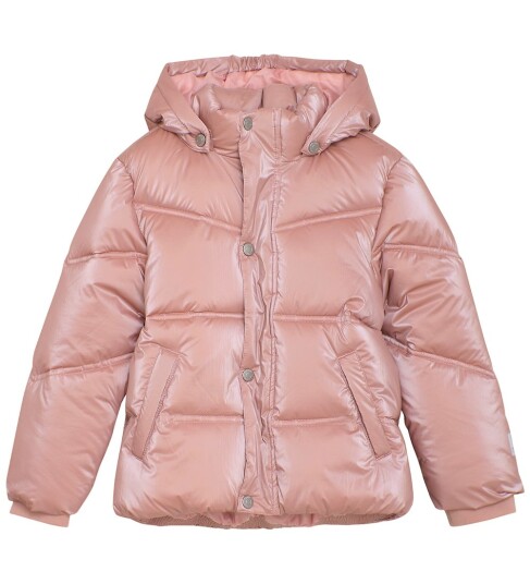 Minymo Quilted Shiny Jacket Pink 122 Minymo Quilted Shiny Jacket Pink 122