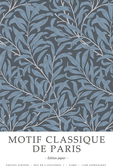 MalerifabrikkenPoster Motif Classique 4BlåPostere