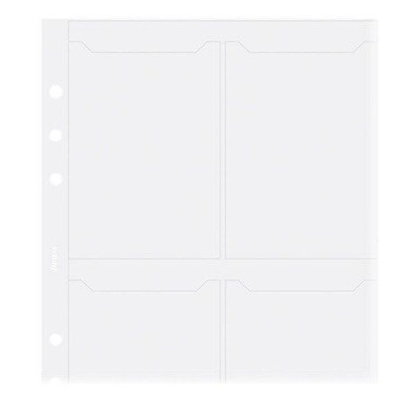 Filofax - business card page Filofax - business card page