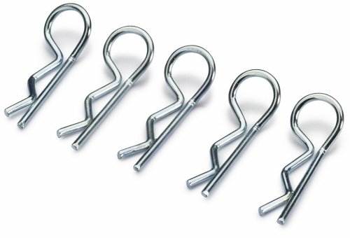 Absima 2440014 Body Clips Large/Silver 10 PCS