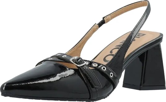 Bianco | Biamaralyn Buckle Slingback Faux Leather | 38
