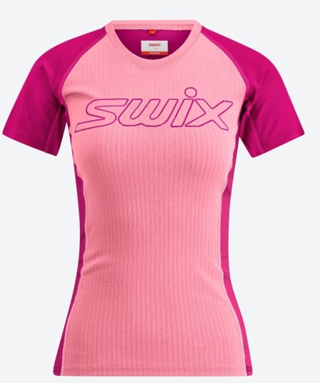 Swix RaceX Light Short Sleeve Dame Sakura / Peony M