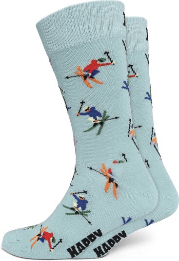 Happy Socks Skiing Sock LIGHT BLUE 36 40