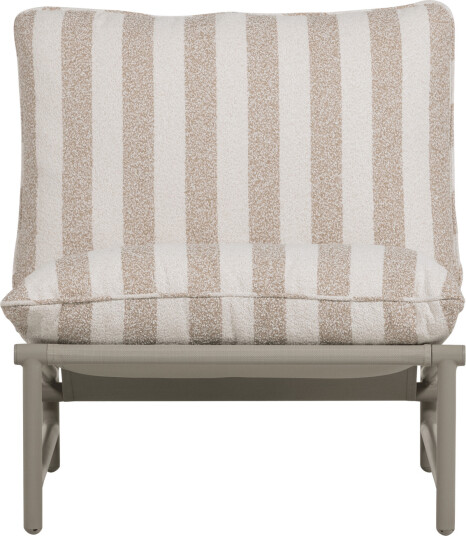 Loungestol Elvo 82 cm utendørSand/Hvit Loungestol Elvo 82 cm utendørSand/Hvit