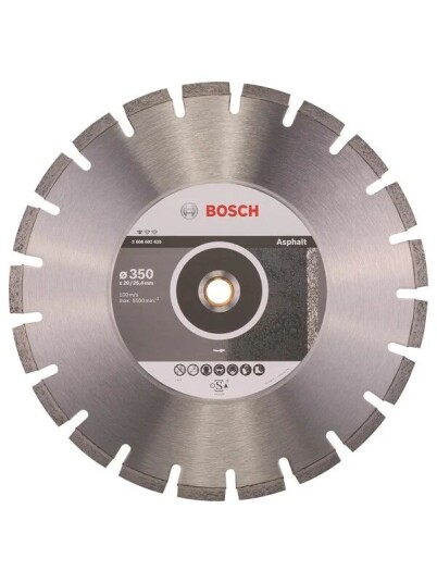 Bosch Diamantkappeskive Standard For Asphalt 350 mm Bosch Diamantkappeskive Standard For Asphalt 350 mm