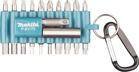 Makita P-81175 22 Deler Bitsskrutrekkersett med Torx, Phillips og Hex