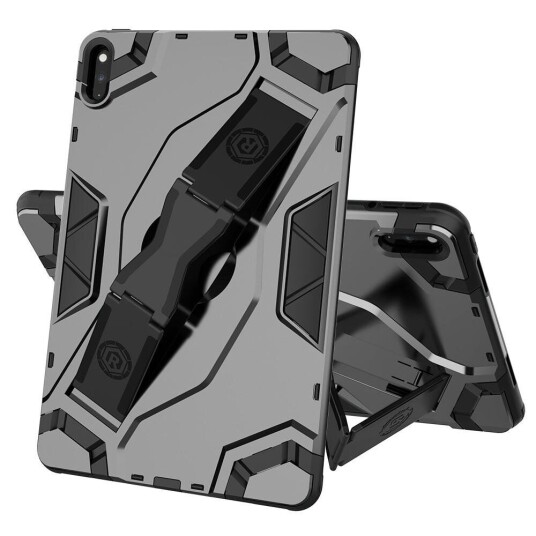 INCOVER Huawei MatePad 10.4" Shield Style Håndverkerdeksel Deksel m. Fod - Grå