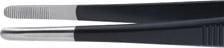 Knipex Universalpincett 145mm ESD - Kromnikkelstål, Rett, Sort