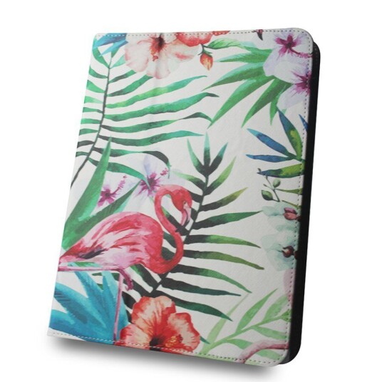 TelForceOne Universal TelForceOne Nettbrett Deksel 9-10" - Flamingo & Blomster