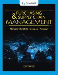 Purchasing & Supply Chain Management Av Robert (Michigan State University) Monczka, Handf