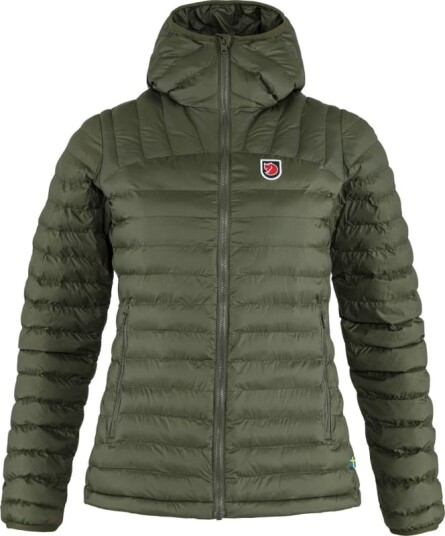 Fjellreven Women's Expedition Lätt Hoodie XXS, Deep Forest