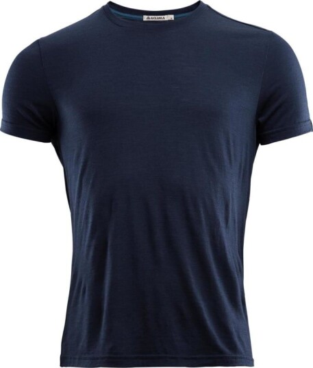 Aclima Men's LightWool Classic T-shirt L , Navy Blazer