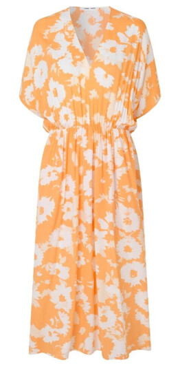 Samsøe Samsøe Andina Long Dress Aop 8083 Oransje S