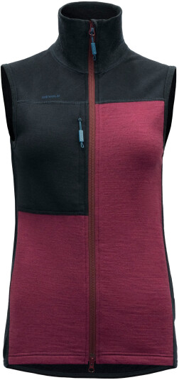 Devold Nibba Merino Vest Dame Ink/Beetroot S Devold Nibba Merino Vest Dame Ink/Beetroot S