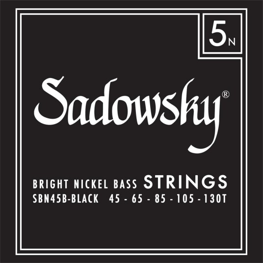 Sadowsky Svart Label SBN 45-130