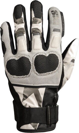 MC-Hansker iXS Venture Air 1.0 Svart /Kald Grå M