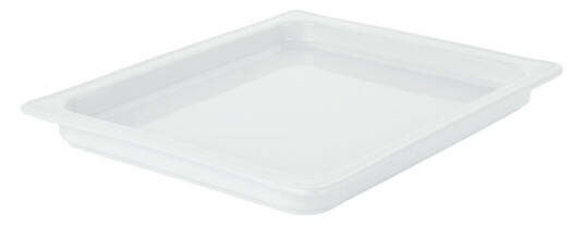 VEGA Kantine Alessia GN 1/2 Alessia; Størrelse GN 1/2, 32.5x26.5x2.5 cm (LxBxD); Hvit