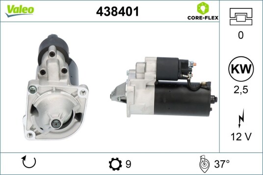 Starter VALEO 438401