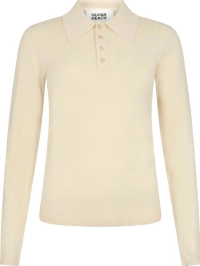 Silvian Heach Dame Topper Beige 2XS,