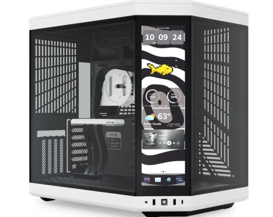 Hyte Y70 Touch Infinite Mid Tower Kabinett 14,5" Hvit/Panda Hyte Y70 Touch Infinite Mid Tower Kabinett 14,5" Hvit/Panda