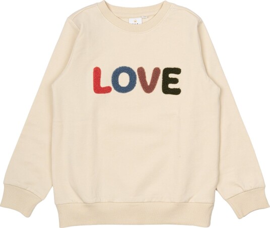 The New Collegegenser TnLinea Angora The New 5 6 år 110 116 Collegegenser Beige