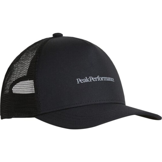 Peak Performance PP Trucker Cap Black OS Peak Performance PP Trucker Cap Black OS
