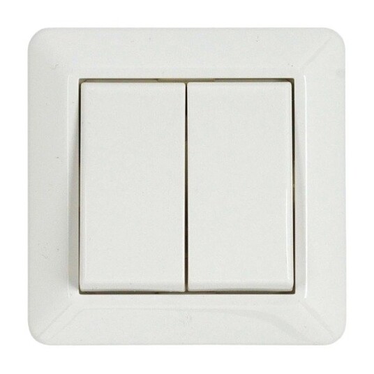 E:zo Dobbeltbryter Elko RS162 Innfelt 16A/250V IP20